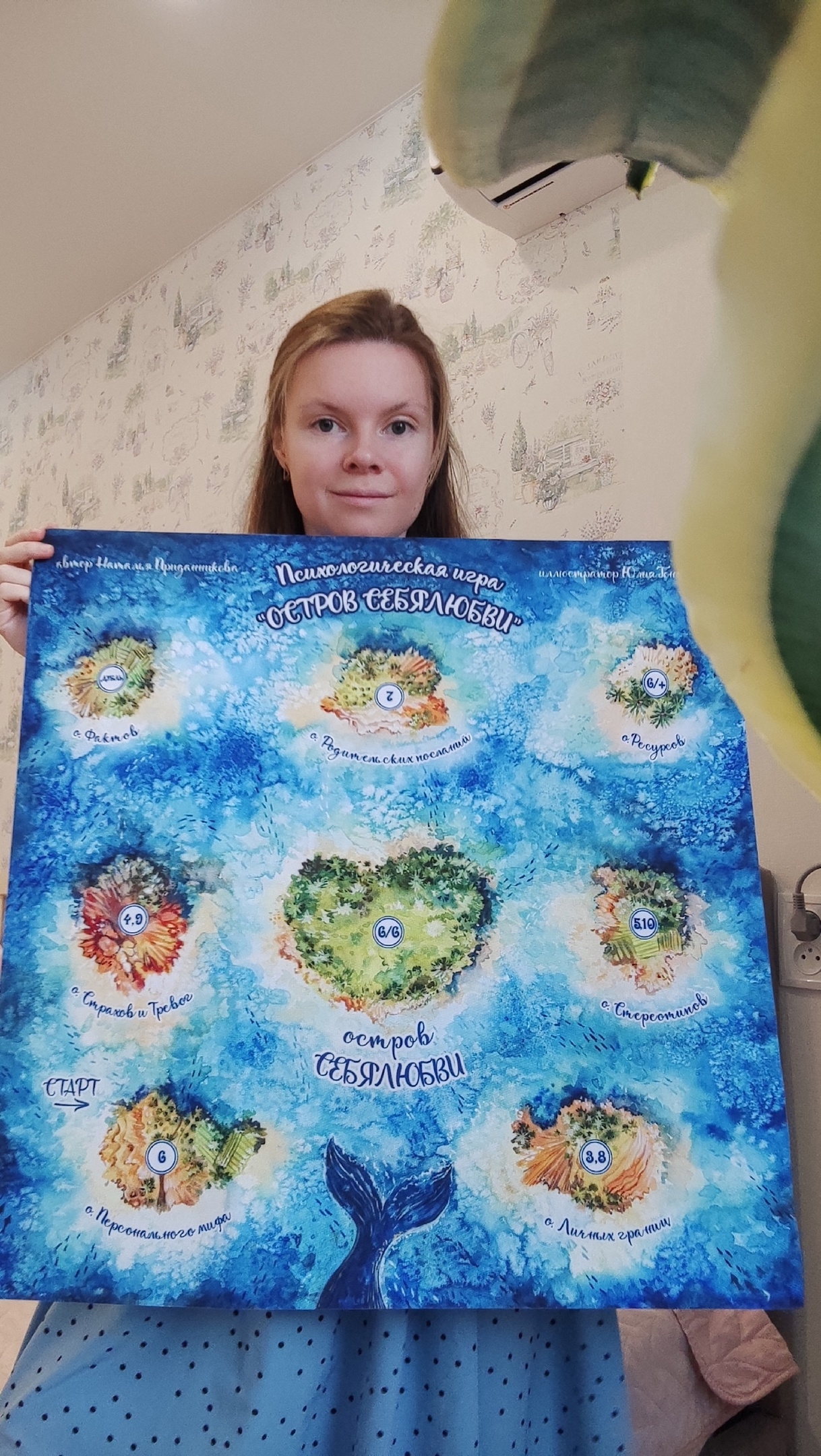 Игровое поле «Остров СебяЛюбви»
